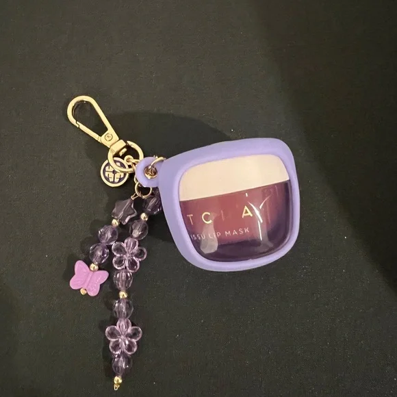 LIMITED EDITION-Tatcha Lavender bag charm - Picture 1 of 3